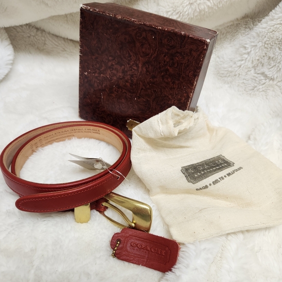 Vintage Coach Belt new Old Stock - Picture 6 of 11